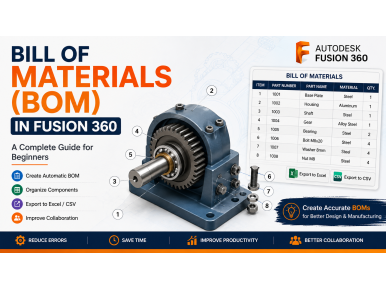 Bill of Materials (BOM) in Fusion 360: A Complete Beginner's Guide